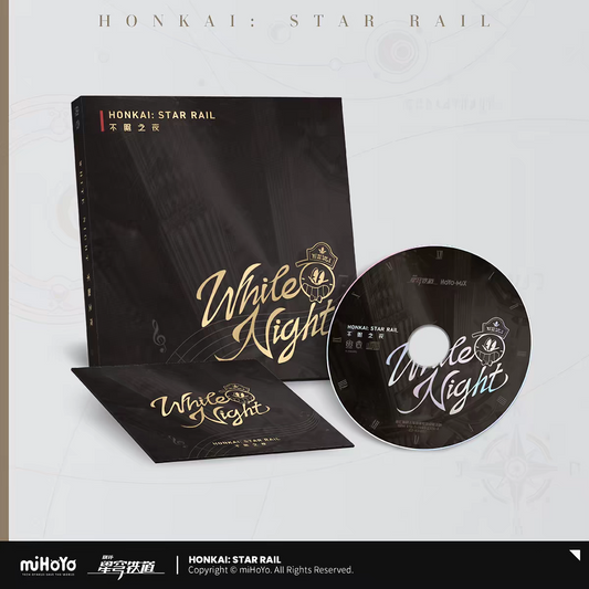 Honkai Star Rail While Night Official CD Album Box Set with Disc and Sleeve miHoYo HoYo-MiX