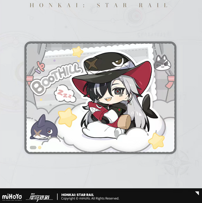 Honkai Star Rail Boys Dorm Chibi Blanket Sunday Deer Onesie Blue Design miHoYo
