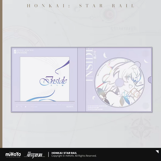Honkai Star Rail Robin Inside CD Album Open Gatefold Sleeve with Disc miHoYo