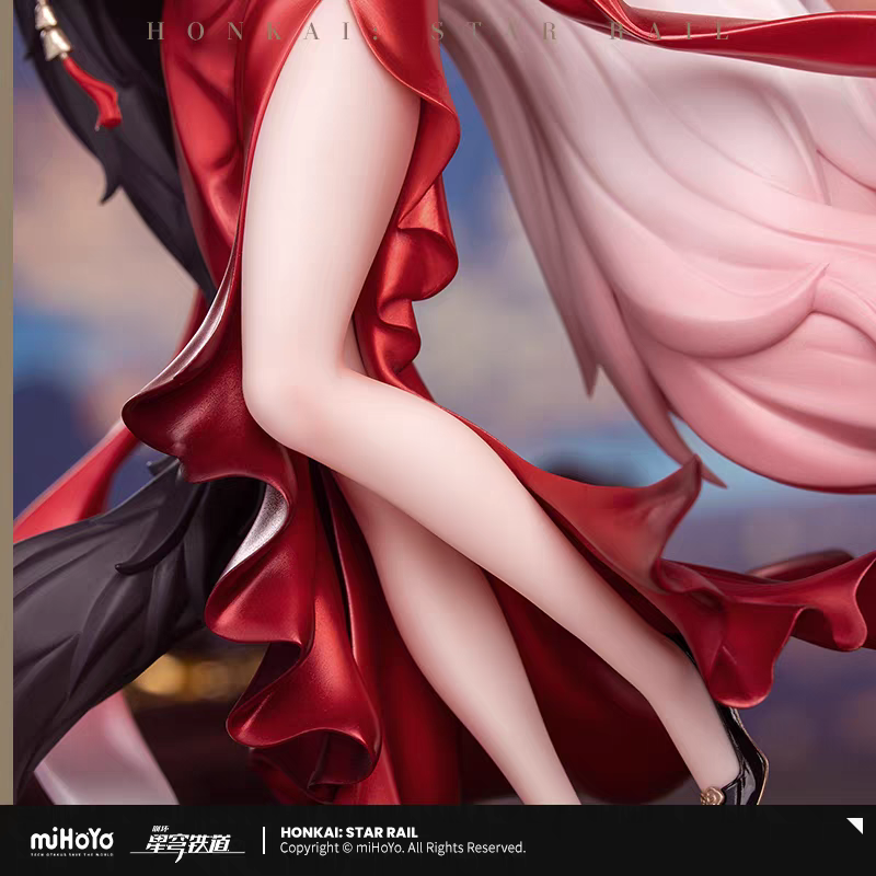Honkai Star Rail Huohuo 1/8 Scale Figure Stellar Fortune ver. Red Skirt Leg Detail miHoYo