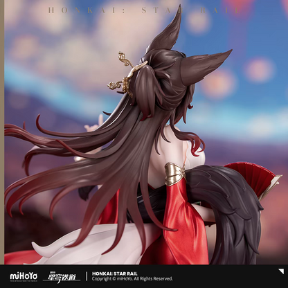Honkai Star Rail Huohuo 1/8 Scale Figure Stellar Fortune ver. Back View Dual Fox Tails miHoYo