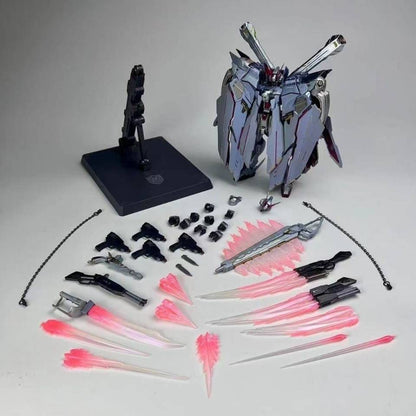 MECHA-XM-X1 Paralysis Warrior Vol.3 Silver Crossbone Gundam X0FC Full Accessories Set Display