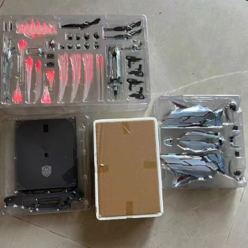 MECHA-XM-X1 Paralysis Warrior Vol.3 Silver Crossbone Gundam X0FC Parts Trays Box Contents