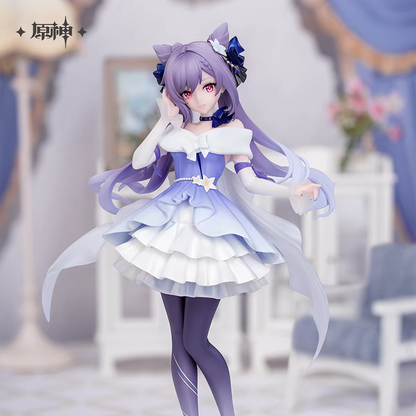 Genshin Impact Keqing Dazzling Starlight Banquet ver. 1/8 Scale Figure Front View Slight Angle miHoYo