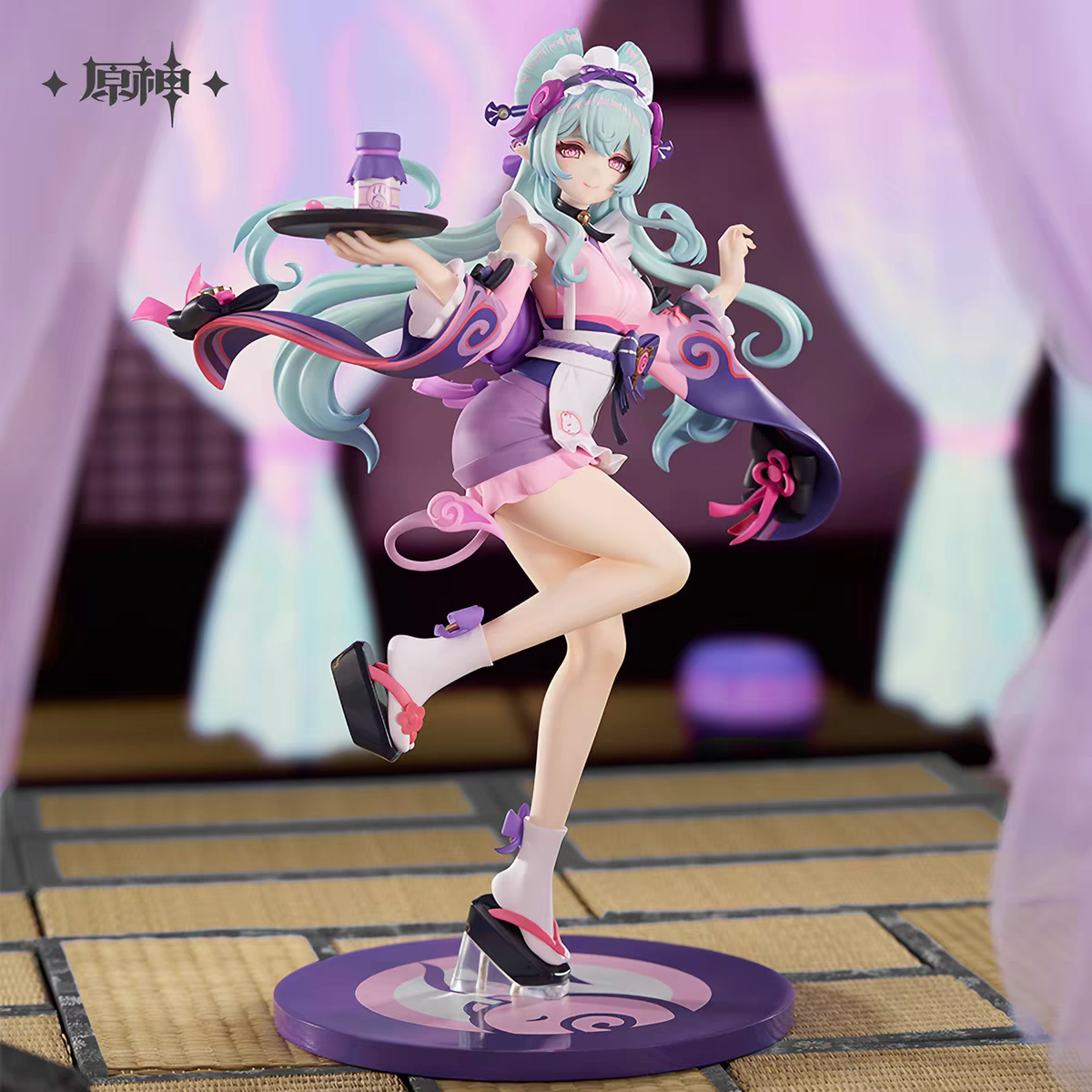 Genshin Impact Sigewinne Dreamy Moonlit Reverie 1/8 Scale Figure Skip Pose Serving Tray Room Scene miHoYo