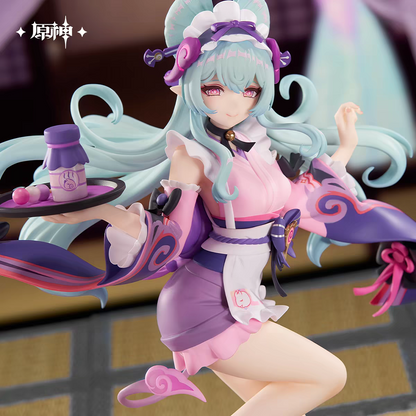 Genshin Impact Sigewinne Dreamy Moonlit Reverie 1/8 Scale Figure Face Cat Ear Headband Bell Choker Close Up miHoYo