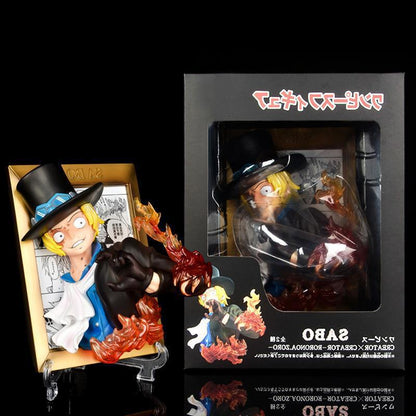 One Piece Sabo Ace Luffy Brothers Photo Frame