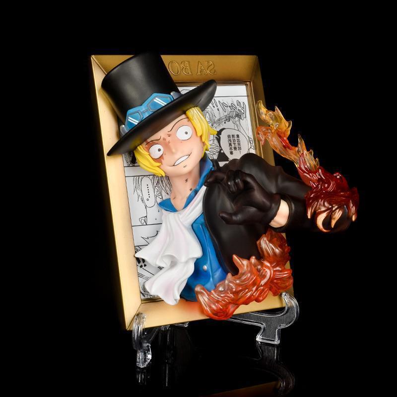 One Piece Sabo Ace Luffy Brothers Photo Frame