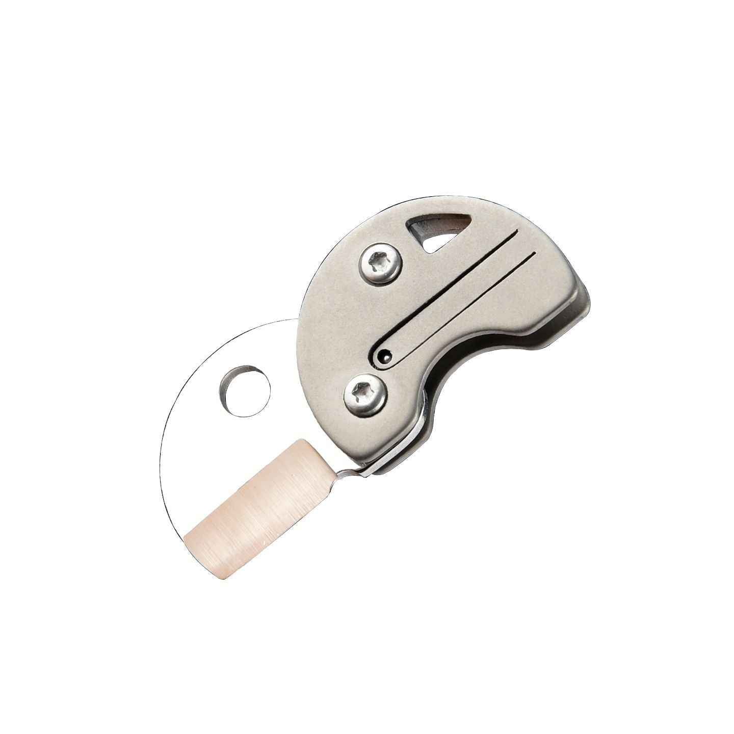 Titanium Mini Folding Coin Knife - Keychain Utility Tool