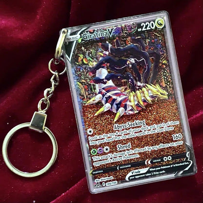 Pokemon Latias Quicksand Keychain Figurine – Flowing Sand Art Collectible Charm