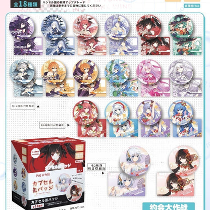 75mm Anime Enamel Pin Badge Blind Box Set