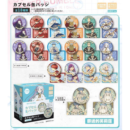 75mm Anime Enamel Pin Badge Blind Box Set
