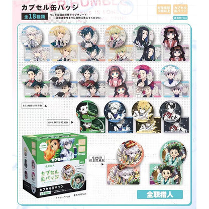 75mm Anime Blind Box Pin Badge 18 Designs