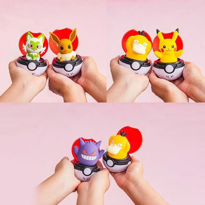 TOMY Pokemon Eevee Press & Pop Figure