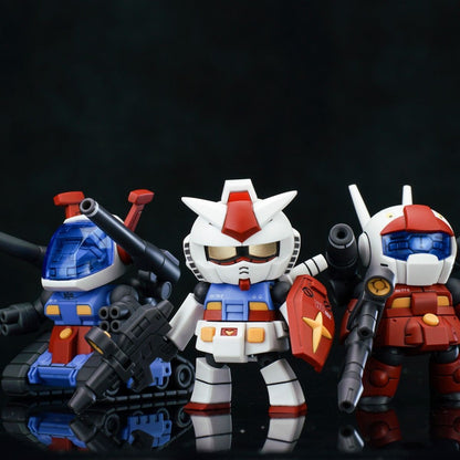 SD Gundam RX-78-2 & Guntank Model Kit