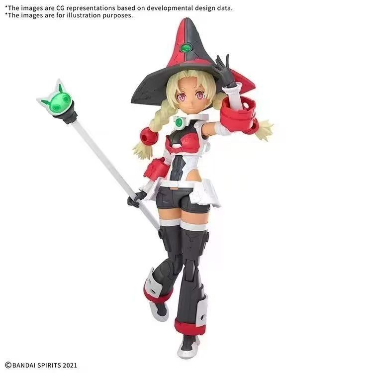 Bandai 30MS SIS-W00 Marie Curie Option Color C Model Kit