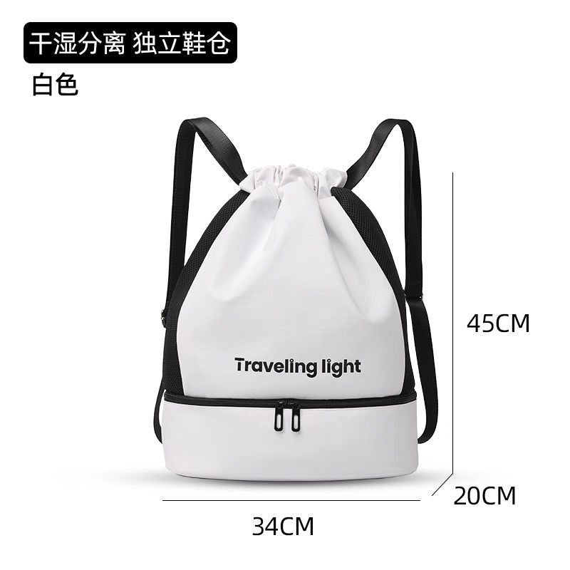 Waterproof Swim Bag Wet Dry Separation Backpack Unisex