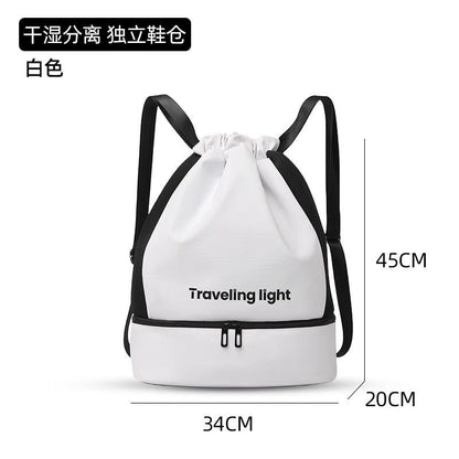Waterproof Swim Bag Wet Dry Separation Backpack Unisex