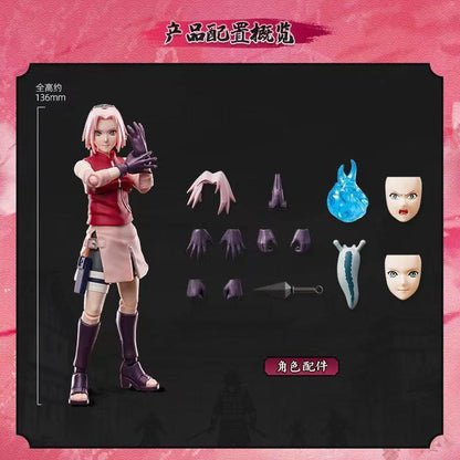 Naruto Haruno Sakura Blokees Galaxy Ver Articulated Figure
