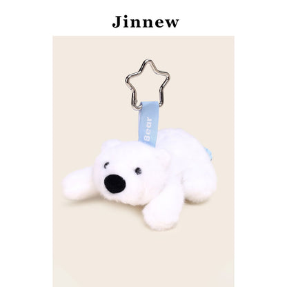 Jinnew Ocean Animal Plush Keychain Bag Charm