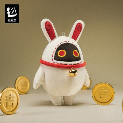 Zenless Zone Zero Luckyboo Bangboo Plush Keychain Official miHoYo