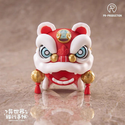 PR Production Isekai Ryoko no Techo SP01 Lion Dance Gift Set - Renee & Brown Assembly Figure
