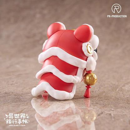 PR Production Isekai Ryoko no Techo SP01 Lion Dance Gift Set - Renee & Brown Assembly Figure