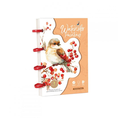 Watercolor Painting Book DIY Portable Set