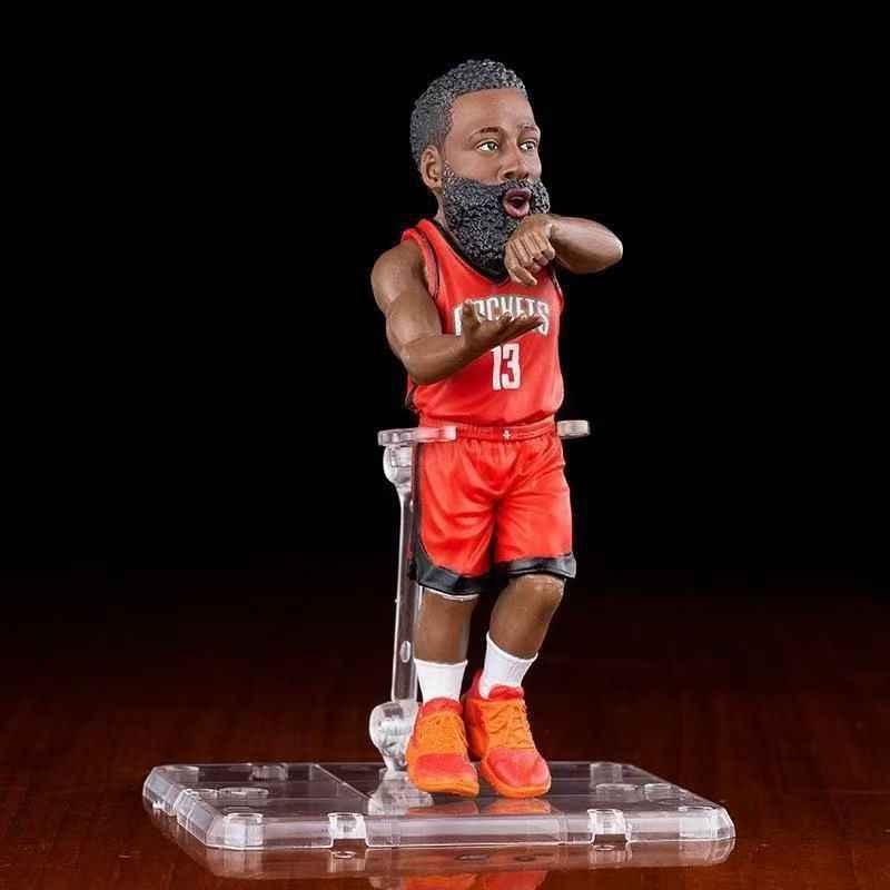 NBA Action Figures: Harden, Curry,Thompson - Q-Version Basketball Miniatures Collectibles, Perfect Gift for Boyfriend