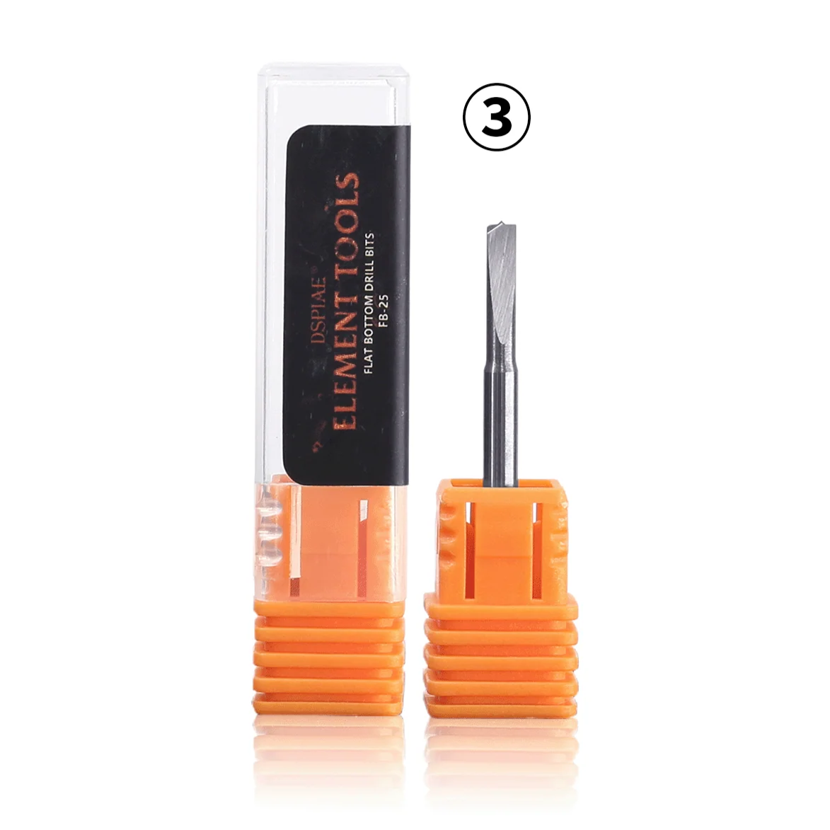 DSPIAE FB Precision Tungsten Carbide Flat Center Drill