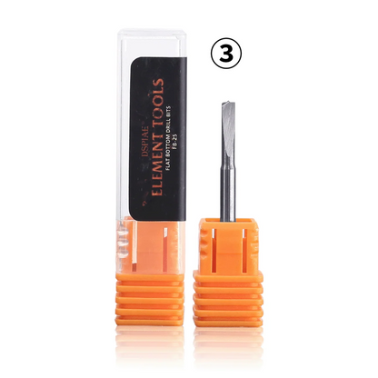 DSPIAE FB Precision Tungsten Carbide Flat Center Drill