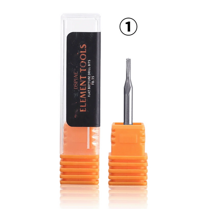 DSPIAE FB Precision Tungsten Carbide Flat Center Drill