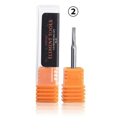 DSPIAE FB Precision Tungsten Carbide Flat Center Drill