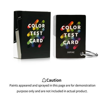 DSPIAE CC-01 Paint Test Card - ToyWith
