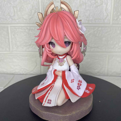 Q Ver. Yae Miko Figure - Genshin Impact PVC Collectible