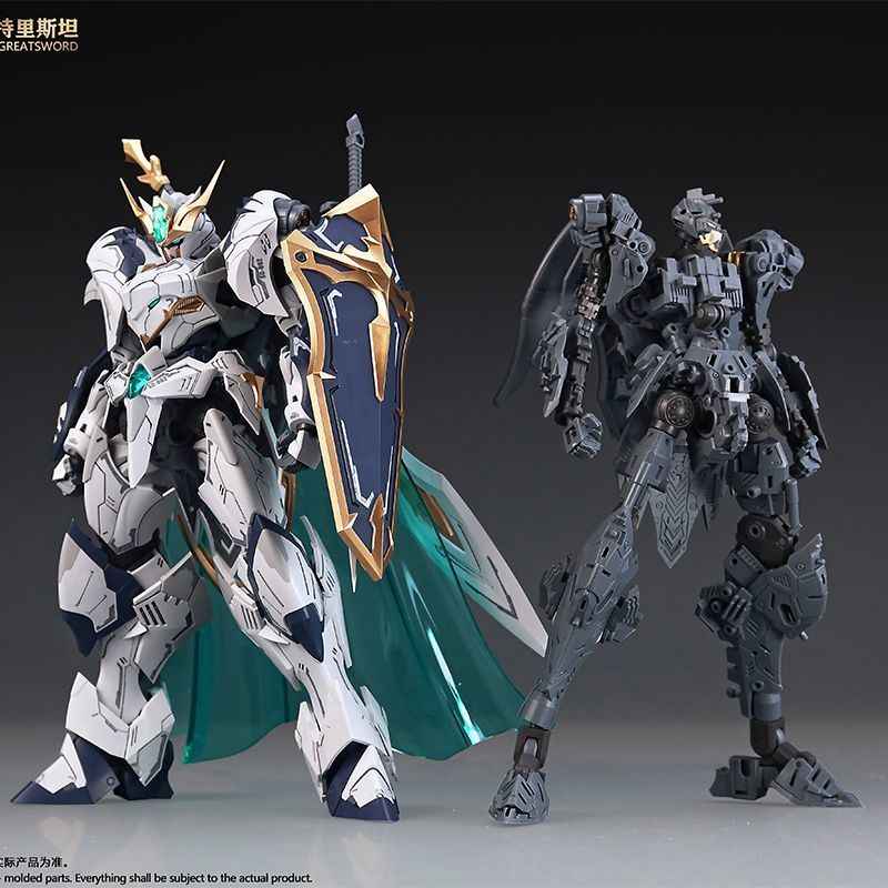 SNAA Knight Tristan Mecha Build Kit – Round Table Sci-Fi Construction Set