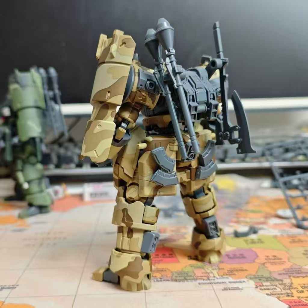 Chieftain Continent Camouflage Zaroff M1 Super Mobile Cavalry Series Assembled Model