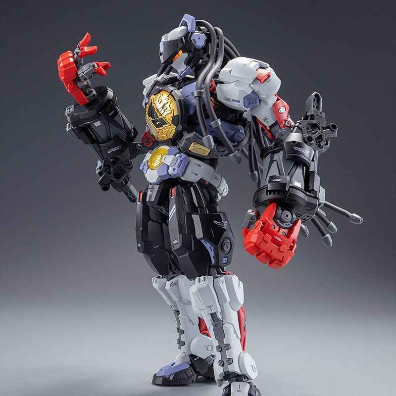 Assembled model mecha sparring robot with model line boxer BAKI