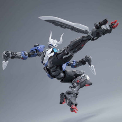 Plastic Model Action Figures Kits, Flame Soul Emperor of Flame, 8.66in Mecha Model, 1:100 Collectible Easy to Assem