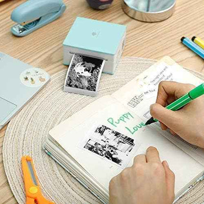 Phomemo M02/M03/M04S Transparent/Silver/Gold Glitter Sticker Paper(50mm X 3.5m) - TTpen