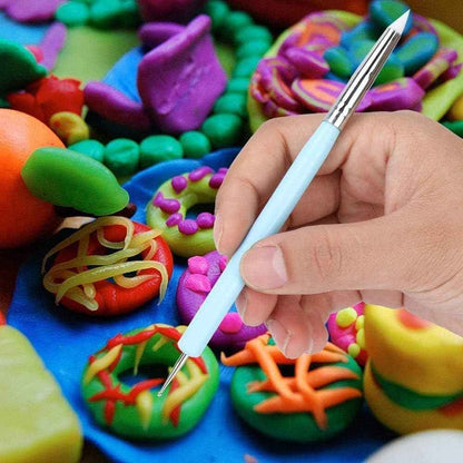 10PCS Silicone Clay Sculpting Tool for Pottery Craft