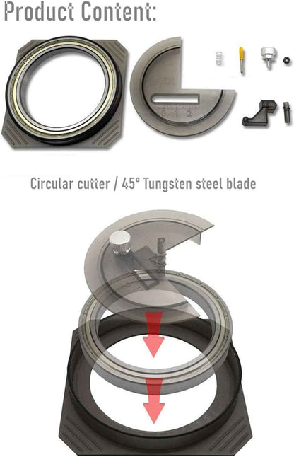 Circular Cutter 1mm-50mm Stepless Adjustment - TTpen