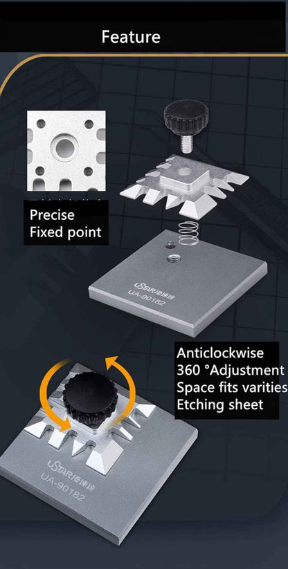 Photo Etched Parts Bender Precise Vise For Scale Tank Vehicle Model UA-90182 - TTpen