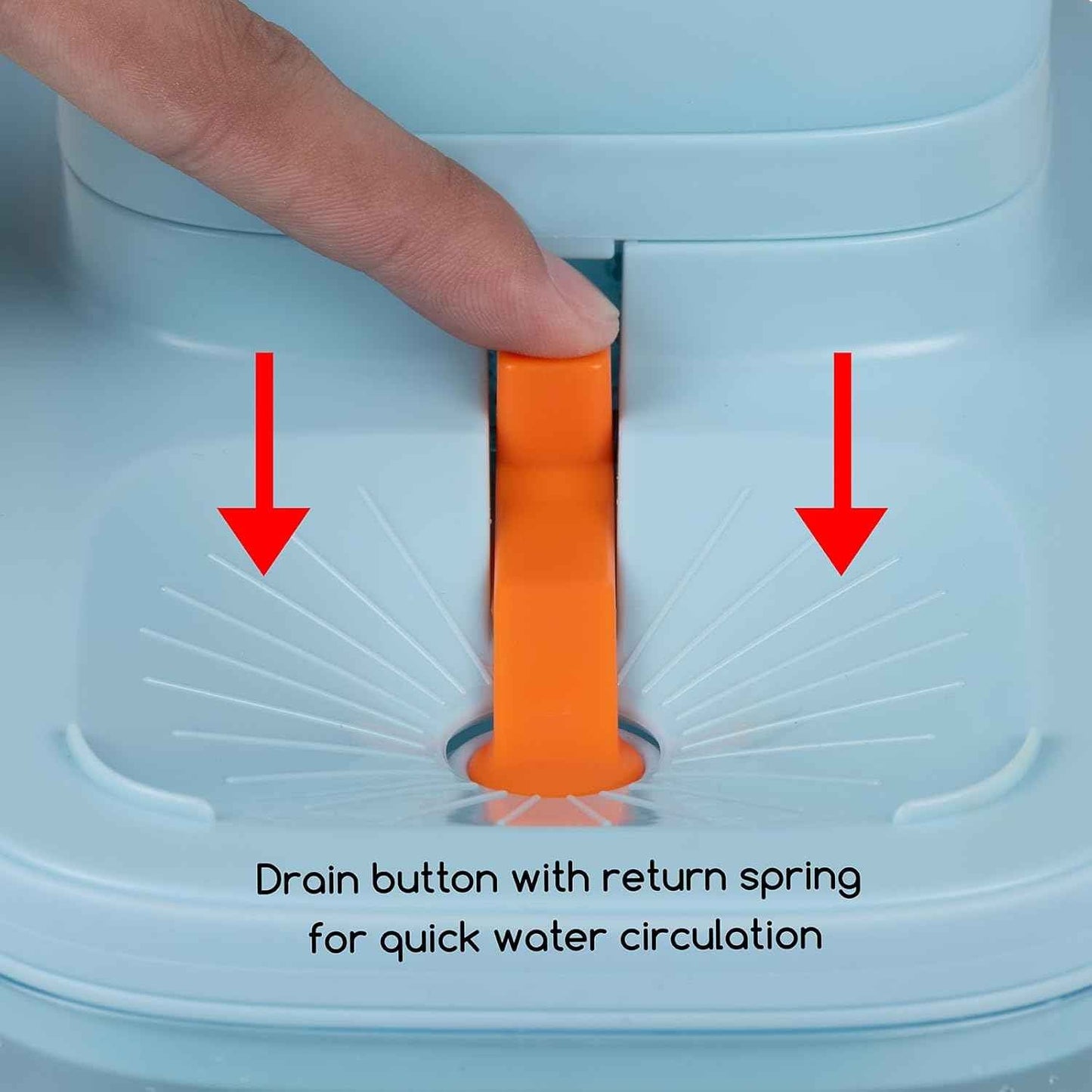 MEEDEN Portable Paint Brush Cleaner Rinser