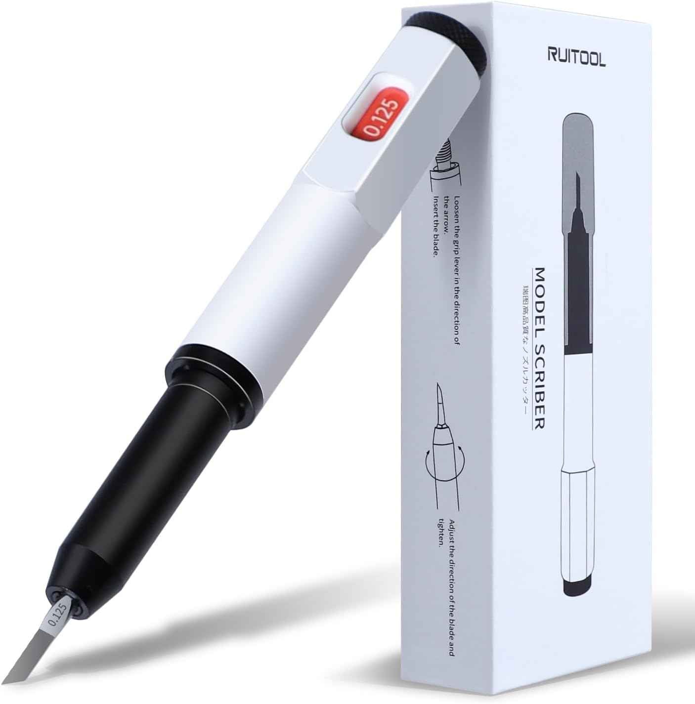 RUITOOL Model Scriber,Panel Line Scriber with 0.125mm Blade