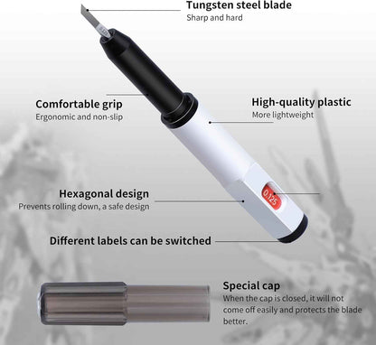 RUITOOL Model Scriber,Panel Line Scriber with 0.125mm Blade