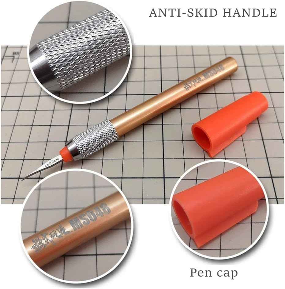 5 Size Scale Model Panel Line Carved Scribe Cutting Tool Chisel - TTpen