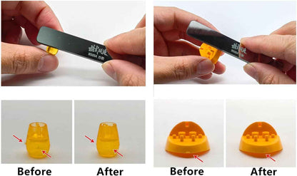 3pcs Hobby Grinding Tools Glass Polishing Files For Scale Model #8000#10000 - TTpen