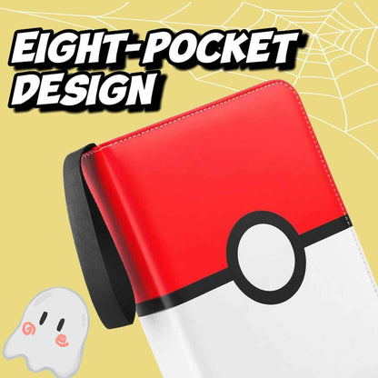 4-Pocket Trading Card Binder Album Holds 400 Cards