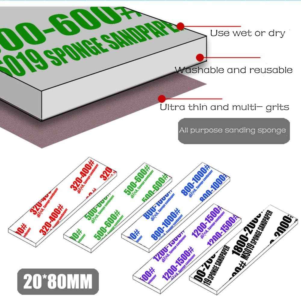 50PCS Hobby Model Craft Tools All Purpose Sanding Sponge - TTpen